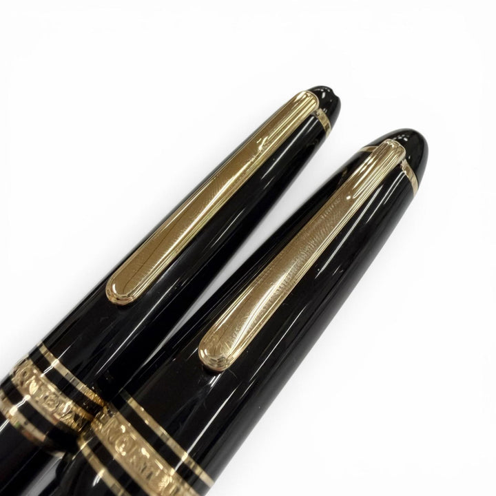 Excellent MONTBLANC fountain pen Meisterstück 146 Classic black 14K mens