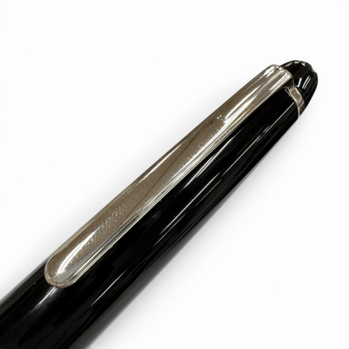 Great MONTBLANC Ballpoint pen Meisterstück Platinum Line black mens