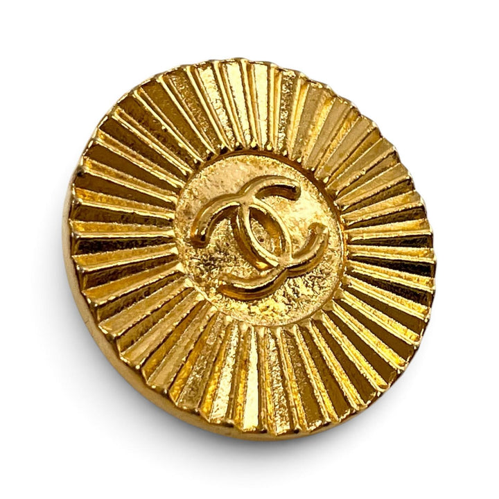 Great CHANEL button COCO Mark Gold Buttons with Back Logo (Set of 7) gold Women