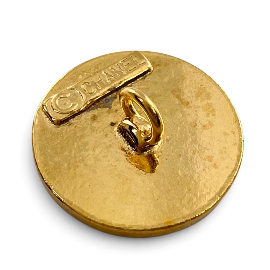 Great CHANEL button COCO Mark Gold Buttons with Back Logo (Set of 7) gold Women