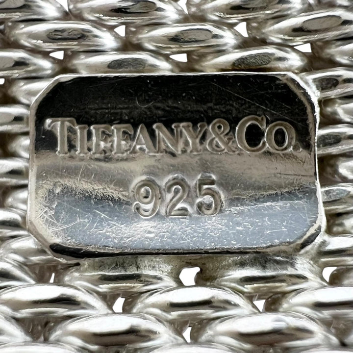 Excellent TIFFANY&Co. Bangle Somerset Mesh Accessory Bracelet Silver 925 Women
