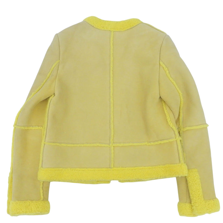 Pristine ZADIG＆VOLTAIRE DELUXE Mouton jacket No color yellow Sheep leather