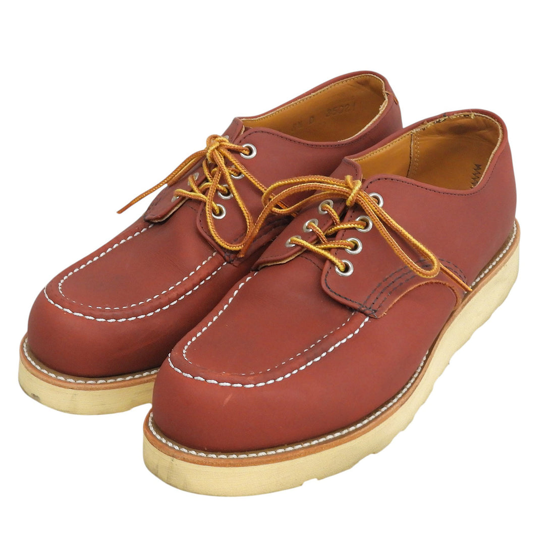 Great RED WING Leather shoes Oxford work shoes Brown 8.5 9104