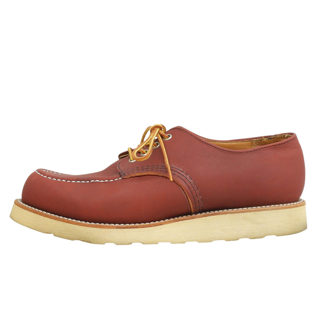 Great RED WING Leather shoes Oxford work shoes Brown 8.5 9104