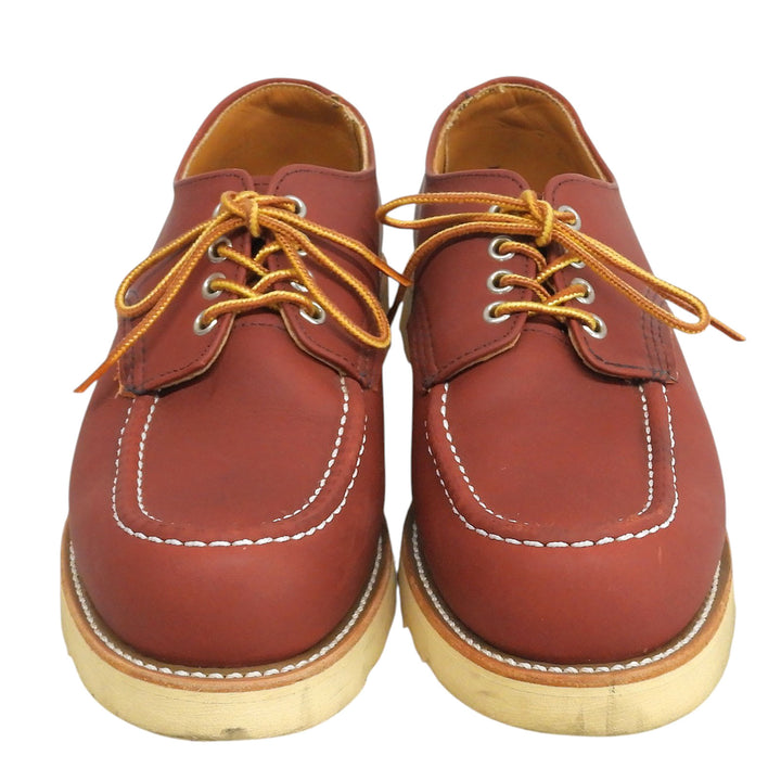 Great RED WING Leather shoes Oxford work shoes Brown 8.5 9104