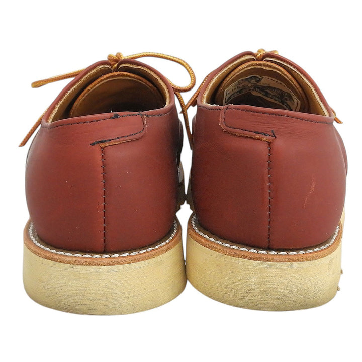 Great RED WING Leather shoes Oxford work shoes Brown 8.5 9104