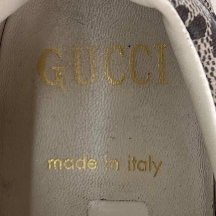 Very Good GUCCI sneakers RHYTON 100th anniversary GG Supreme Canvas 8 680870