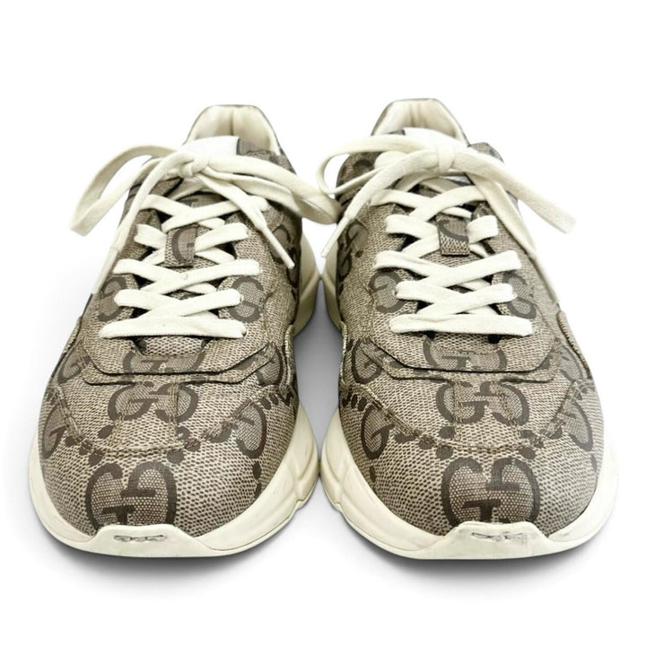 Very Good GUCCI sneakers RHYTON 100th anniversary GG Supreme Canvas 8 680870
