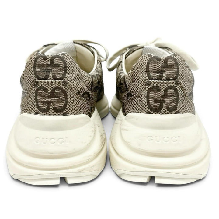 Very Good GUCCI sneakers RHYTON 100th anniversary GG Supreme Canvas 8 680870