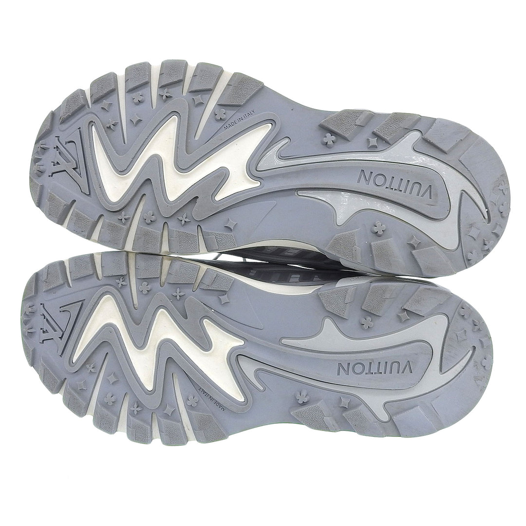 Very Good LOUIS VUITTON sneakers gray mens 7 1AHA87