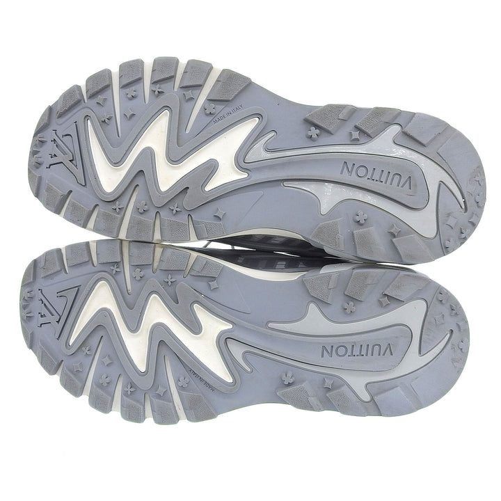 Very Good LOUIS VUITTON sneakers gray mens 7 1AHA87