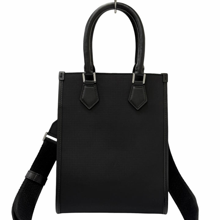 Excellent DOLCE&GABBANA Shoulder Bag Small nylon rubberized logo