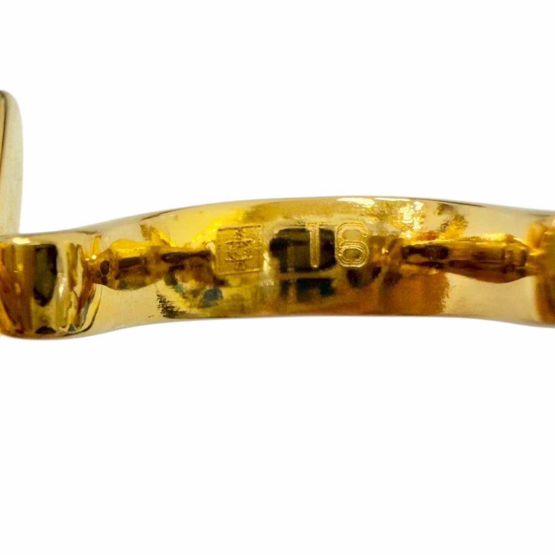 Great Cartier Glasses 2C Decor Rimless Two-Point gold mens