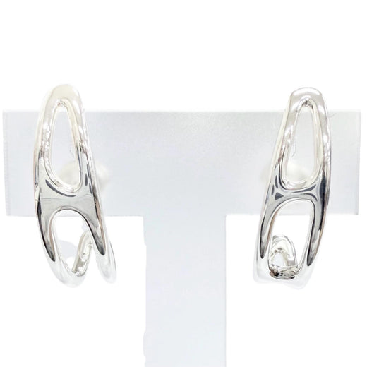 Excellent HERMES Pierce Chaine d'Ancre Punk Pierce Silver 925 Women