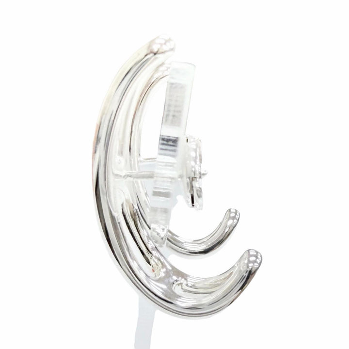 Excellent HERMES Pierce Chaine d'Ancre Punk Pierce Silver 925 Women