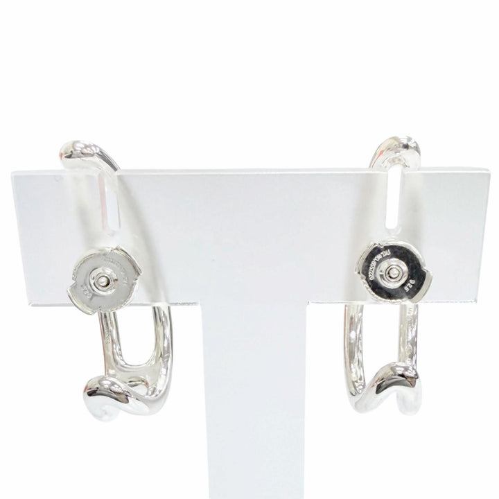 Excellent HERMES Pierce Chaine d'Ancre Punk Pierce Silver 925 Women