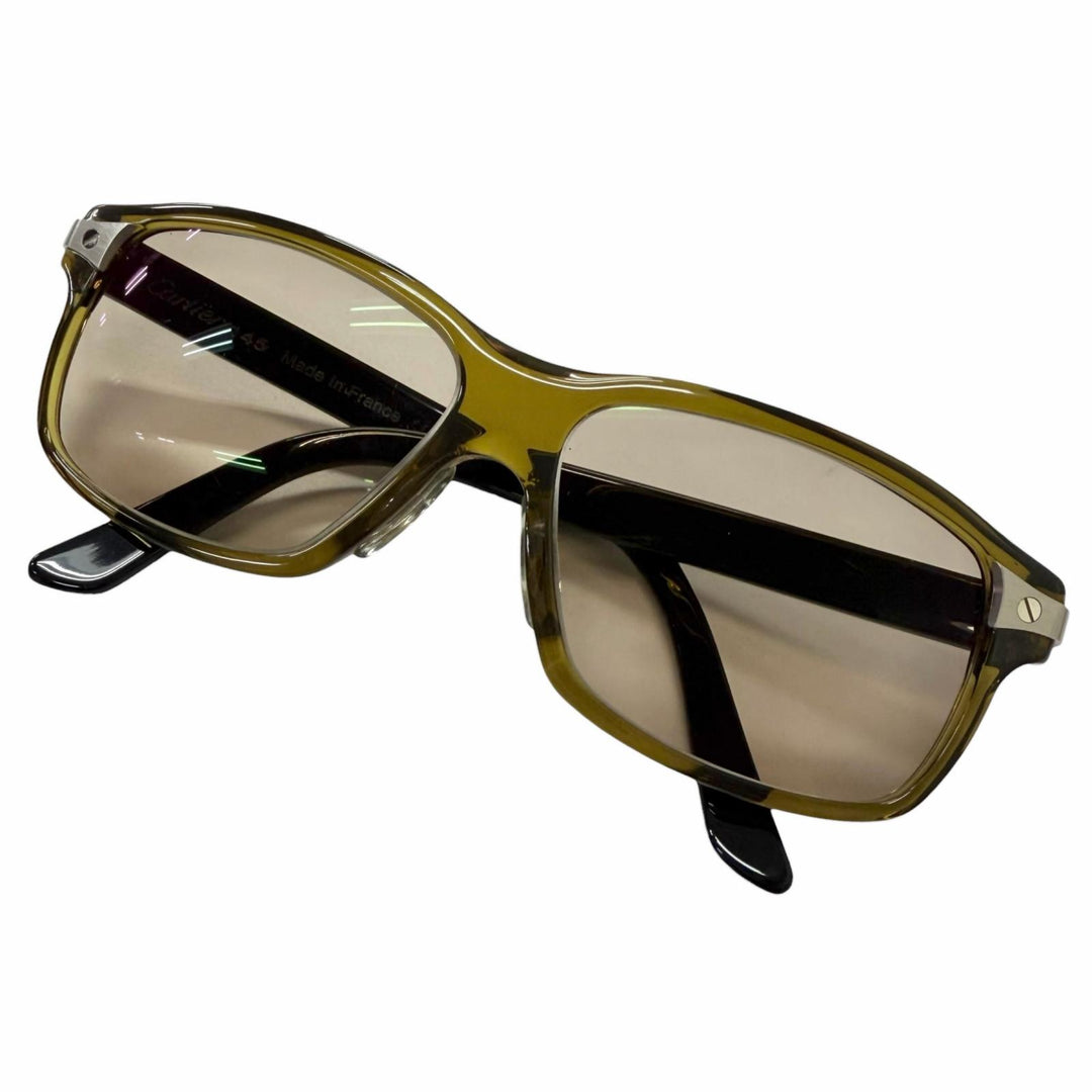 Very Good Cartier sunglasses Santos de Cartier mens