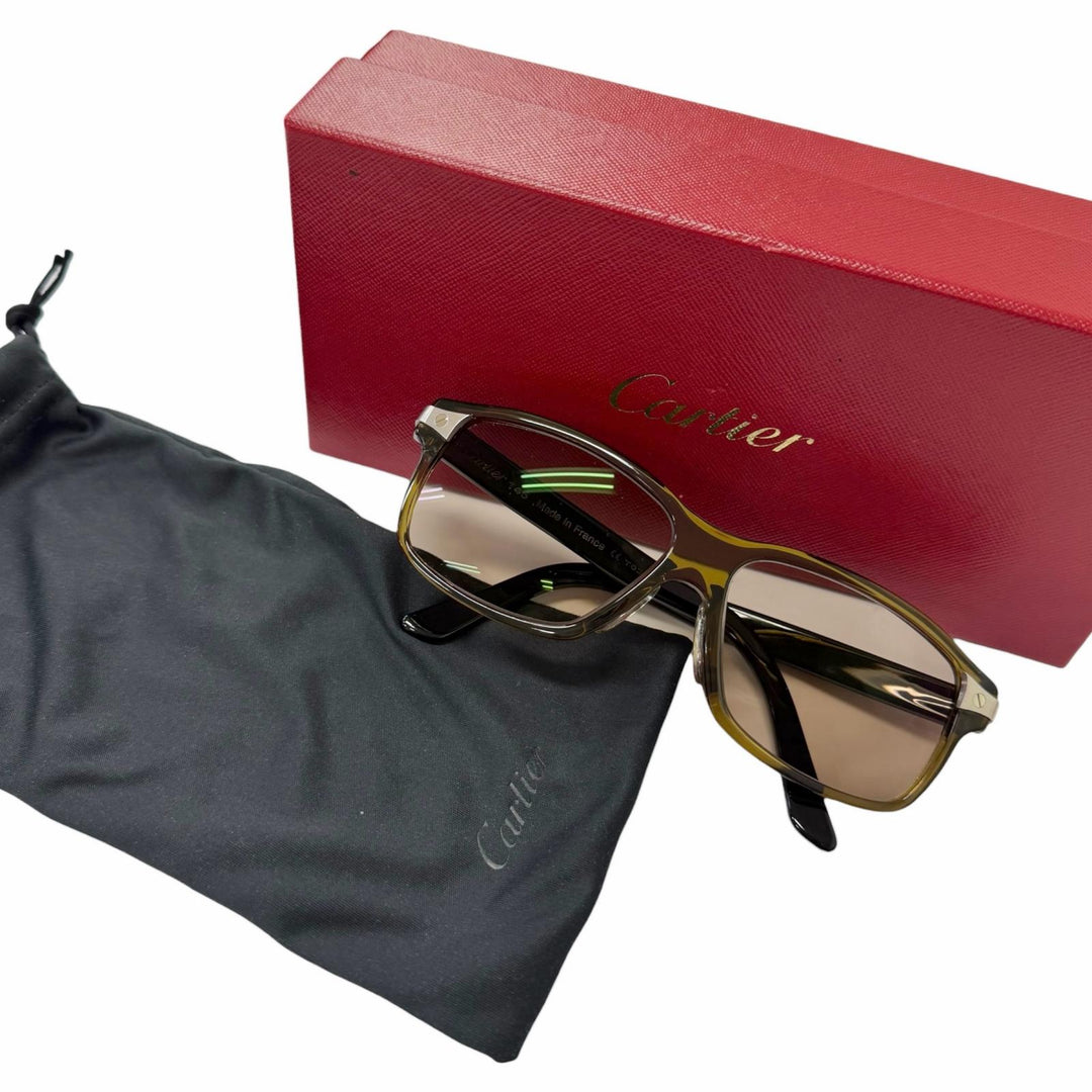 Very Good Cartier sunglasses Santos de Cartier mens