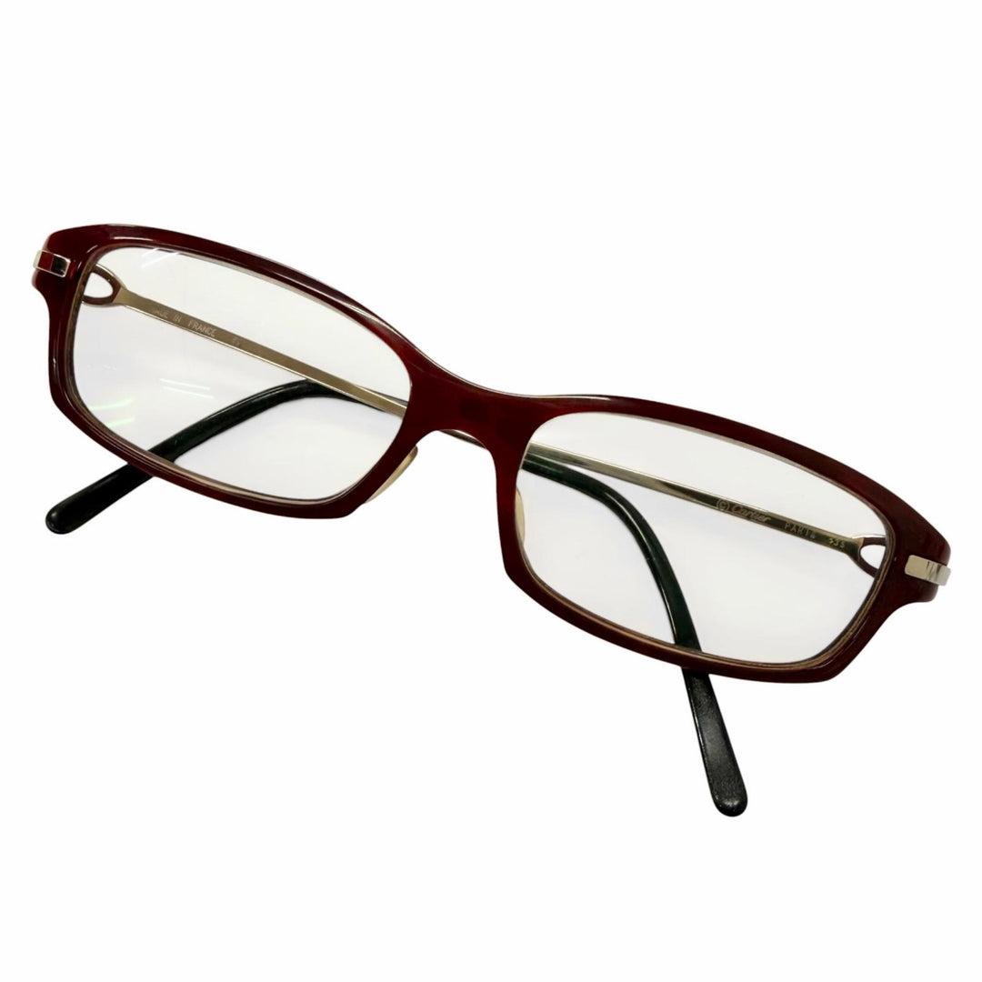 Very Good Cartier Glasses C de Cartier Square frame mens