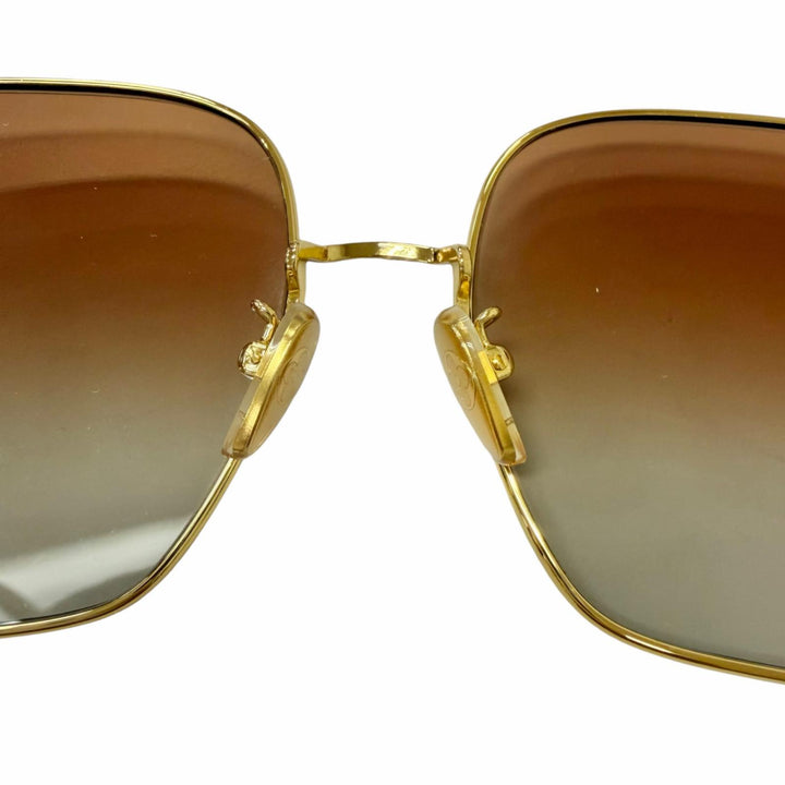 Great LOUIS VUITTON sunglasses My LV Chain Round gold