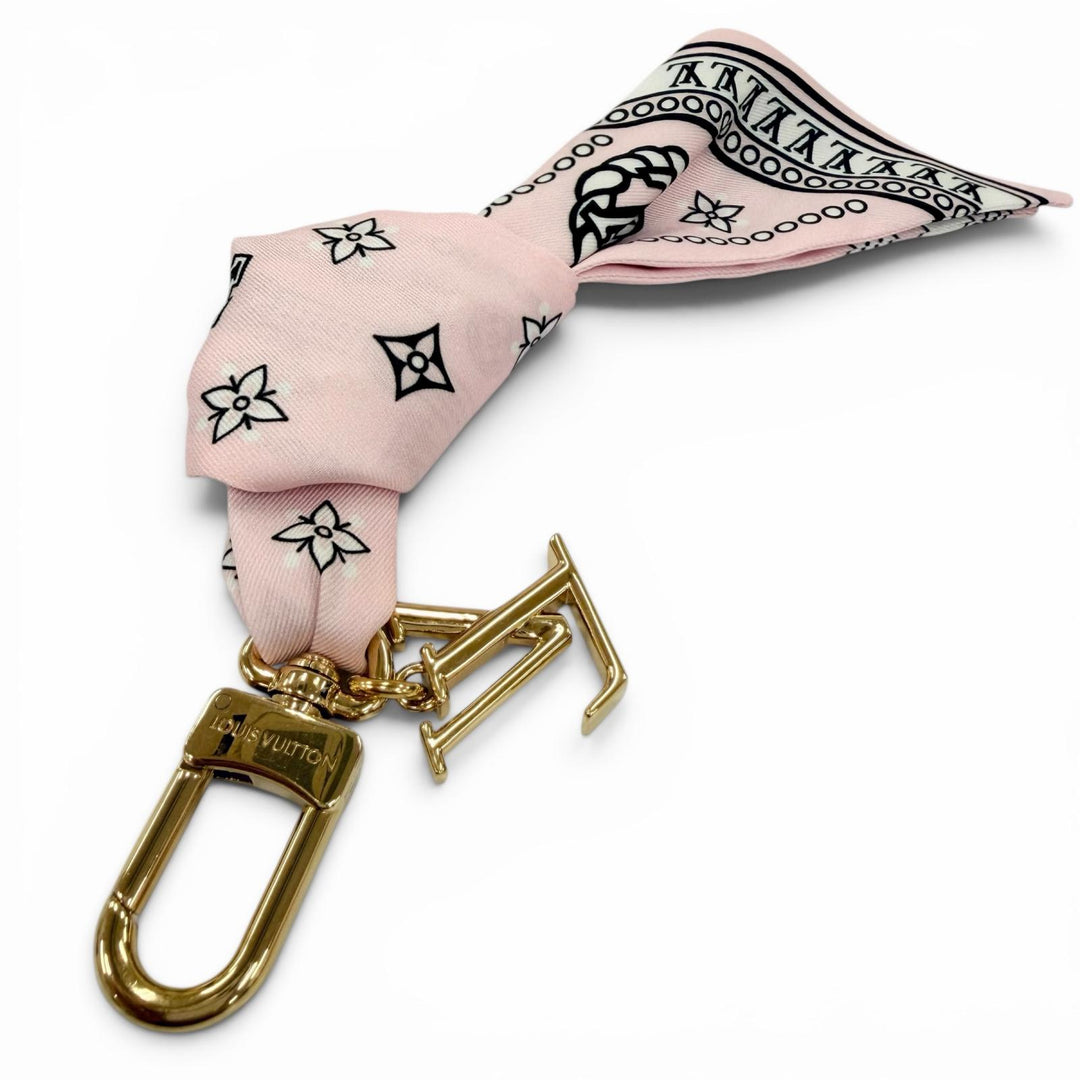 Great LOUIS VUITTON Bag charm Bag charm - LV bandana pink Women M02614