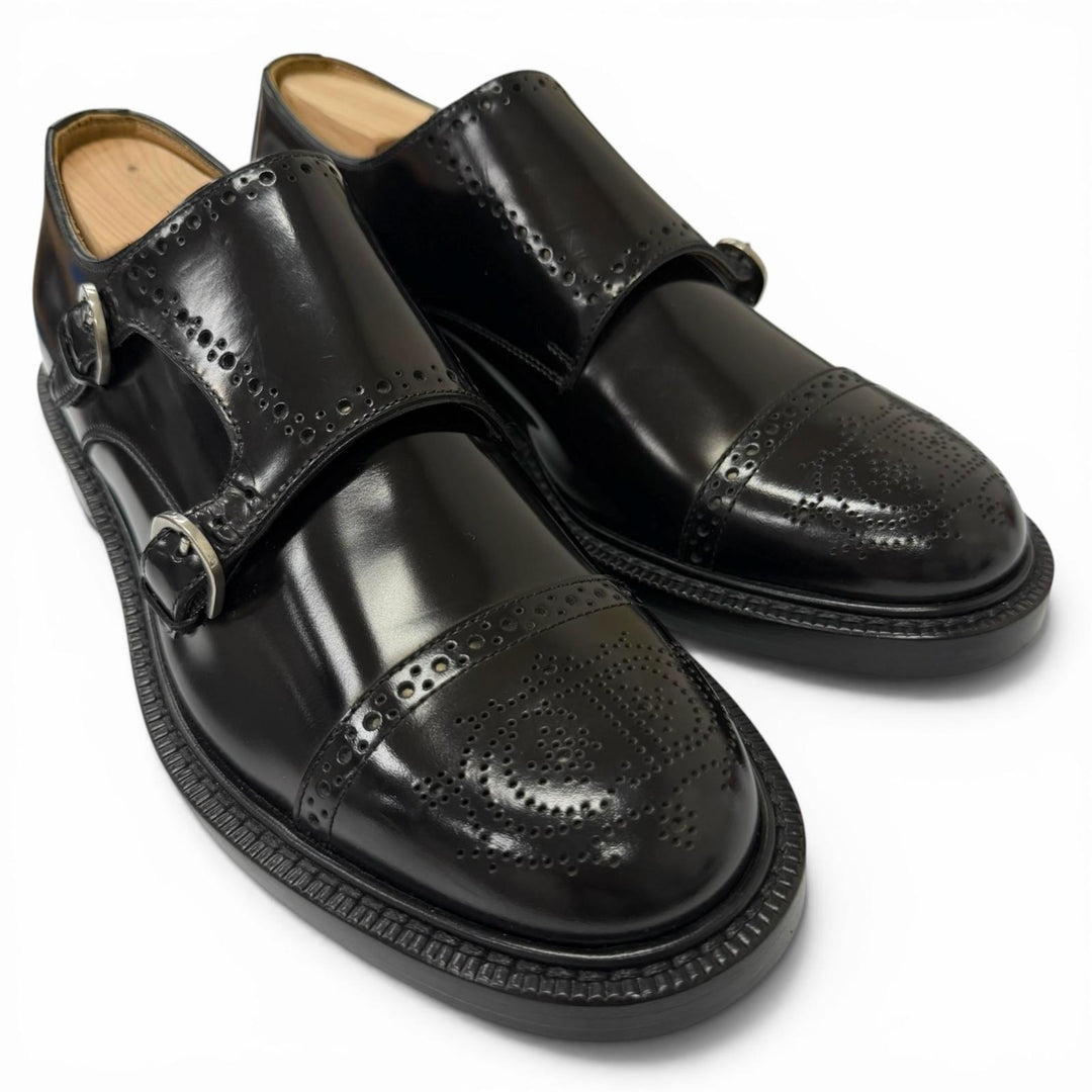 Pristine DIOR Dress shoes CD logo medallion punched cap-toe