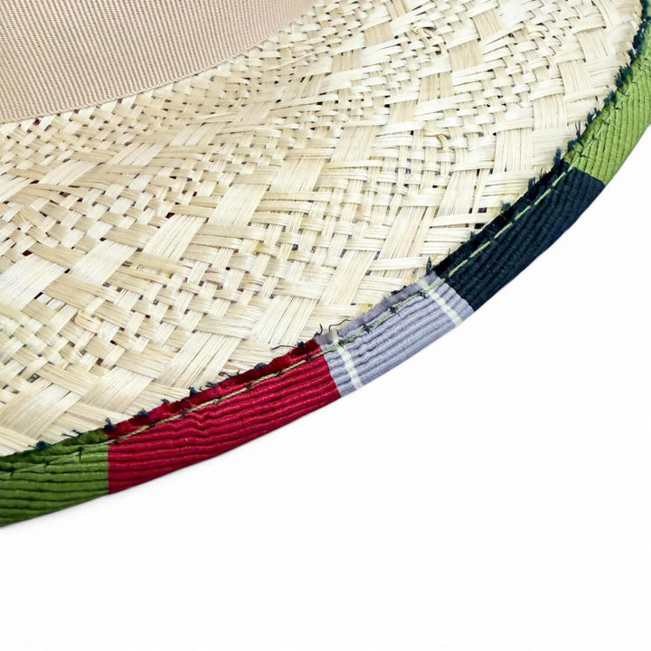 Great GUCCI hat Tiger Head Ribbon Tape Straw Hat natural plant fiber Women L