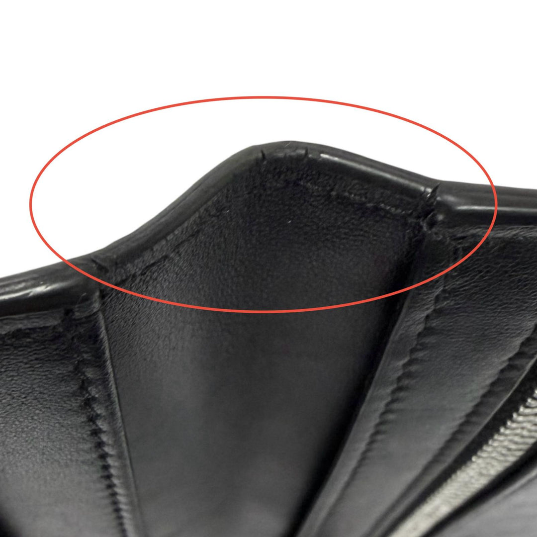Very Good Maison Margiela Purse 4-Stitch Bifold Wallet black leather mens