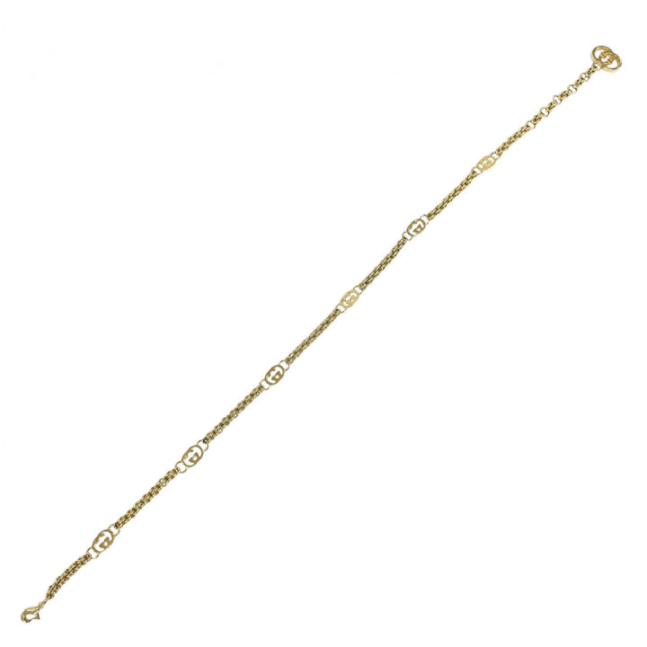 Great GUCCI belt Interlocking G Chain Belt gold ー Women