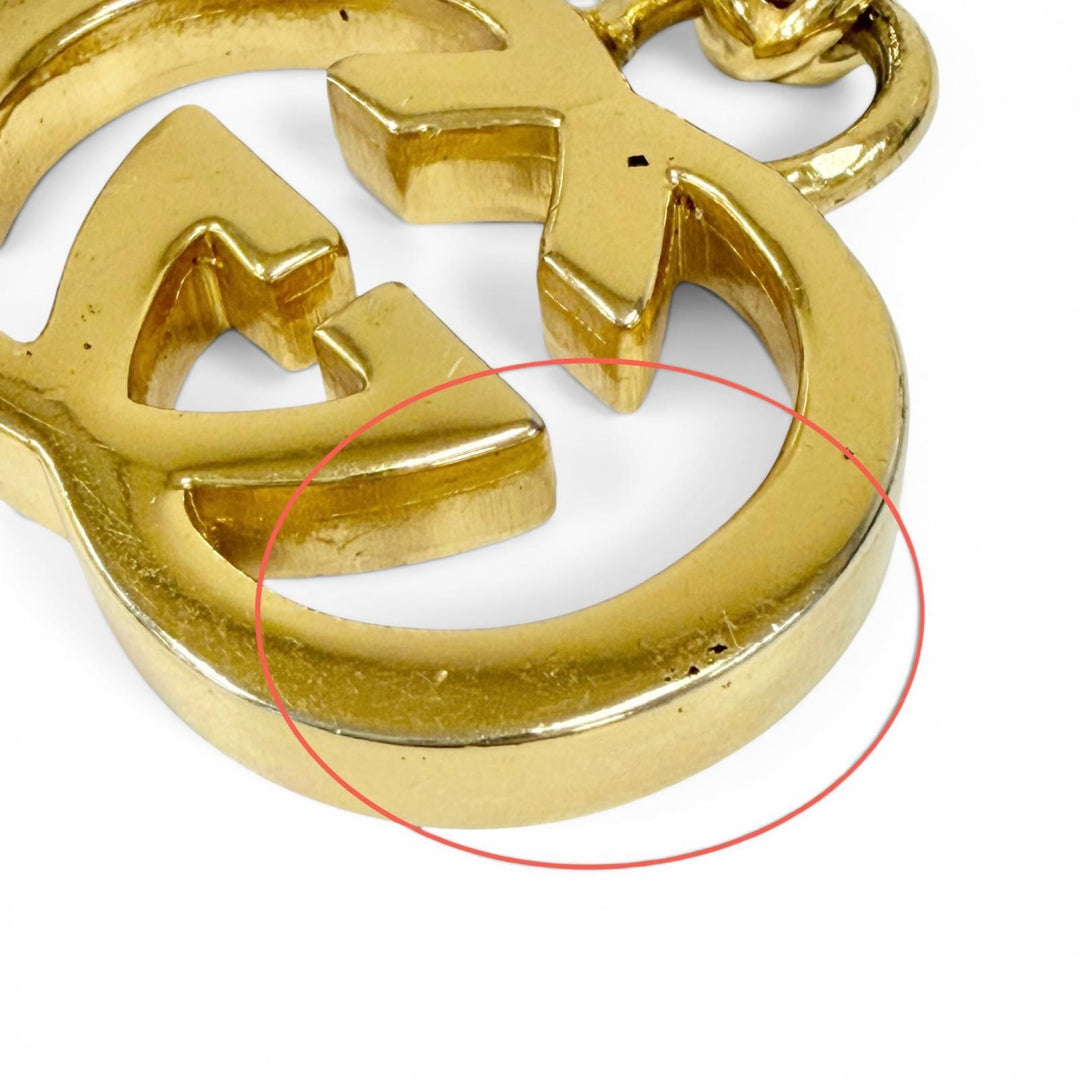Great GUCCI belt Interlocking G Chain Belt gold ー Women