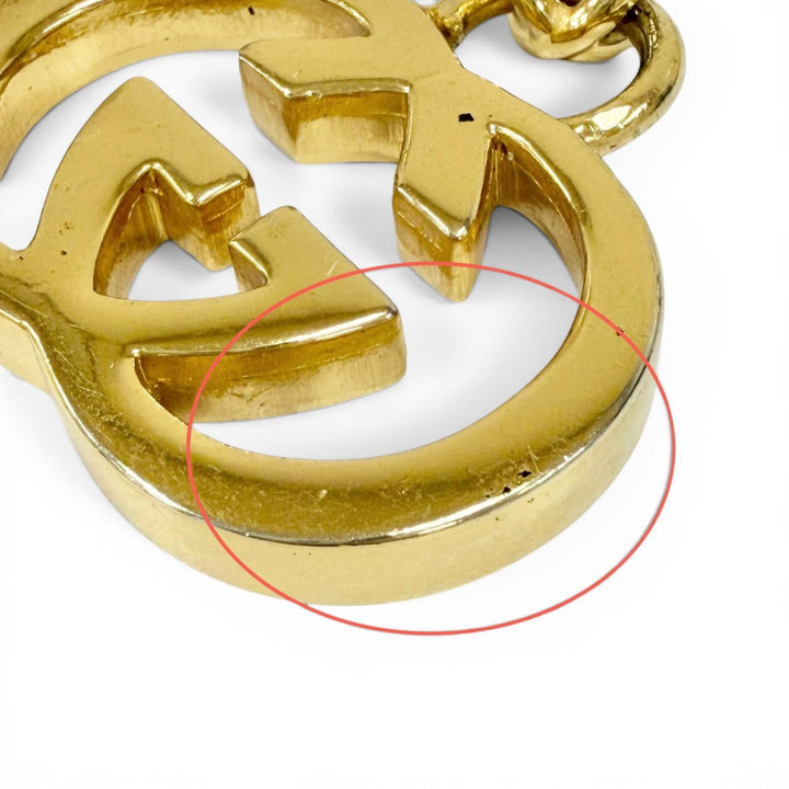 Great GUCCI belt Interlocking G Chain Belt gold ー Women