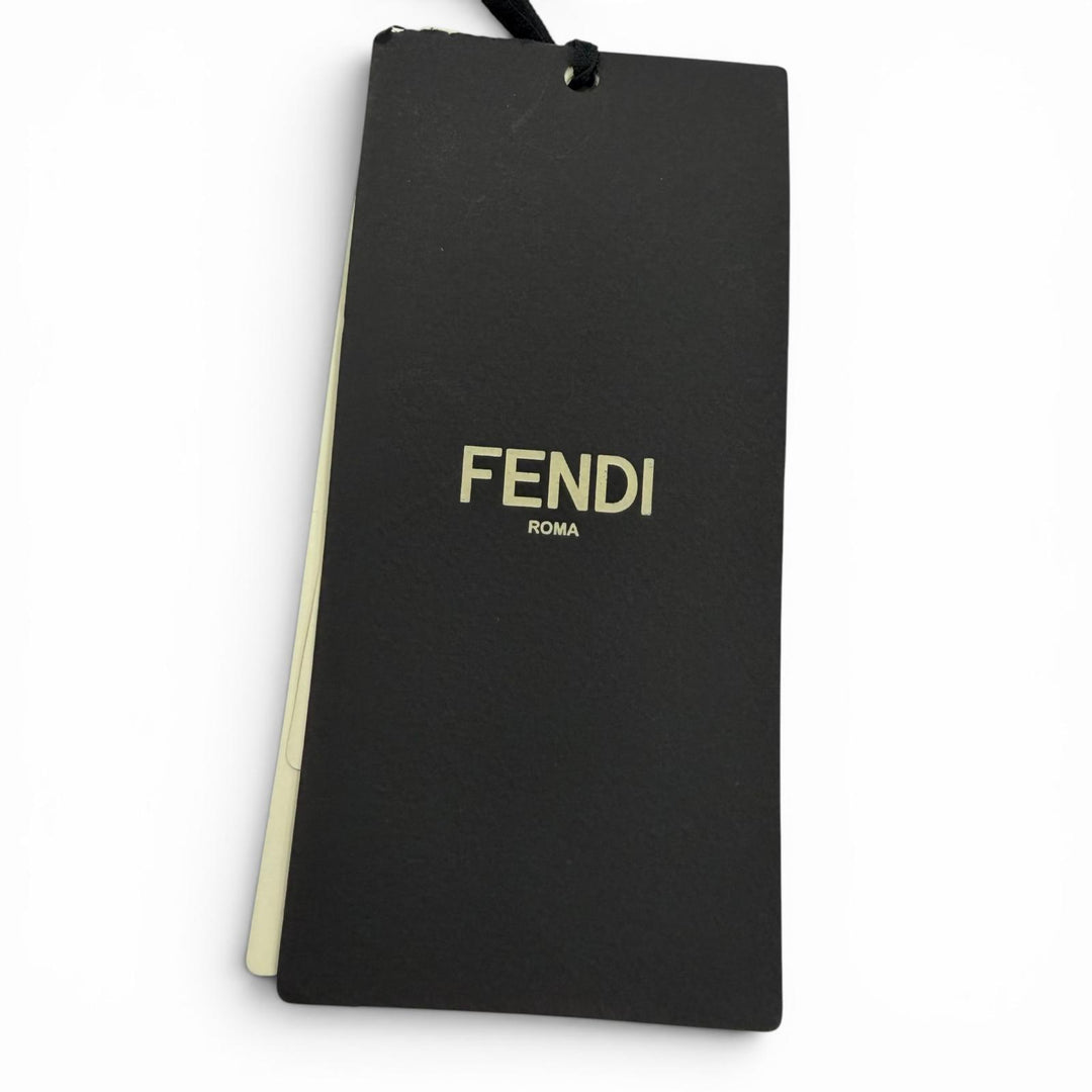 Excellent FENDI Shoulder strap Mini strap you ribbon black leather Women