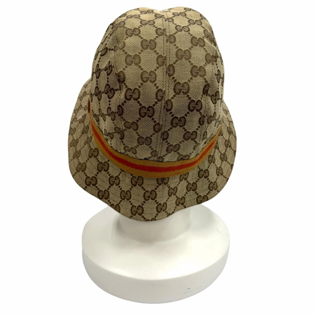 Very Good GUCCI hat beige polyester Women L