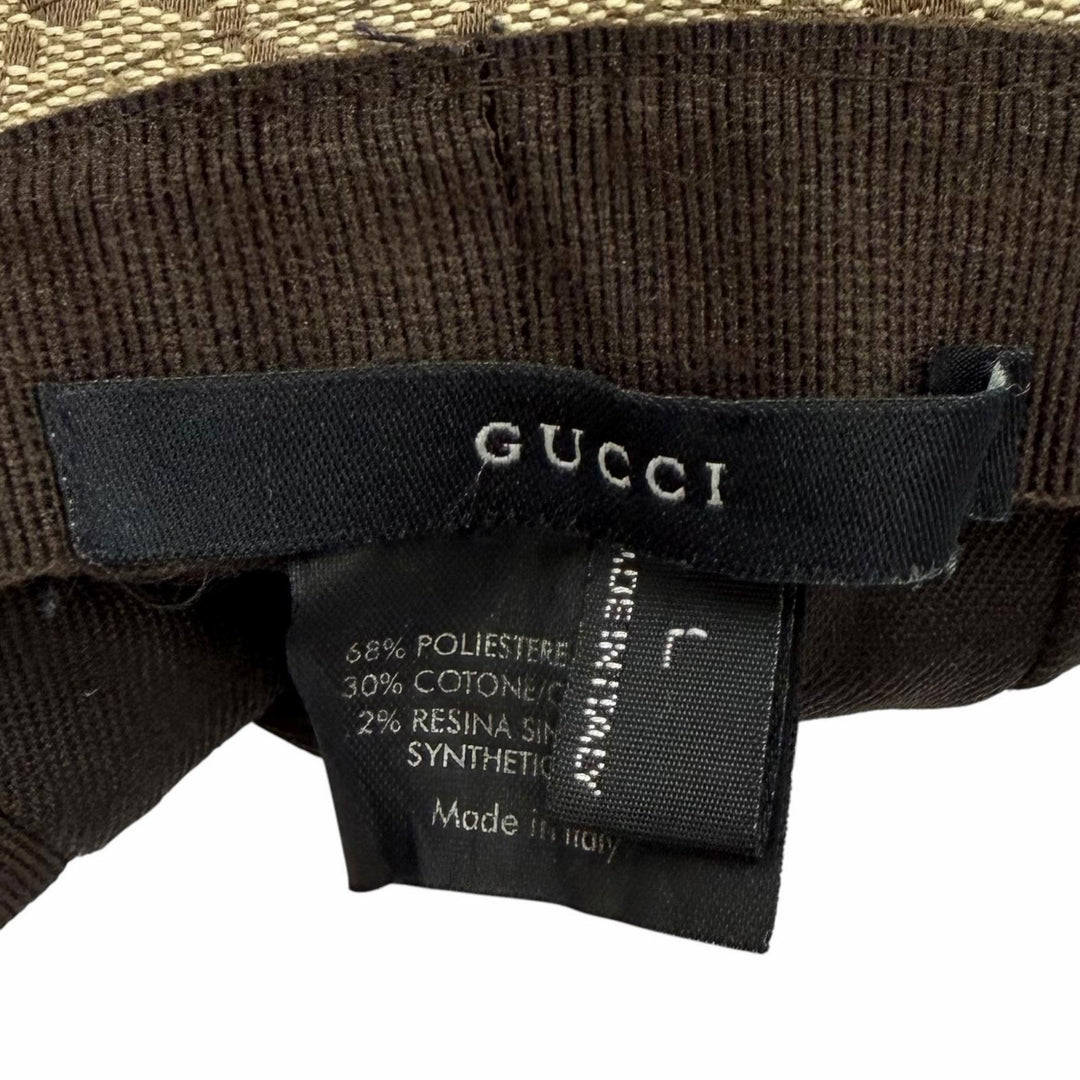Very Good GUCCI hat beige polyester Women L