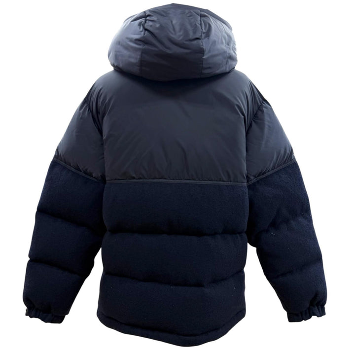 Great MONCLER Down jacket ANDRES Navy wool mens 2