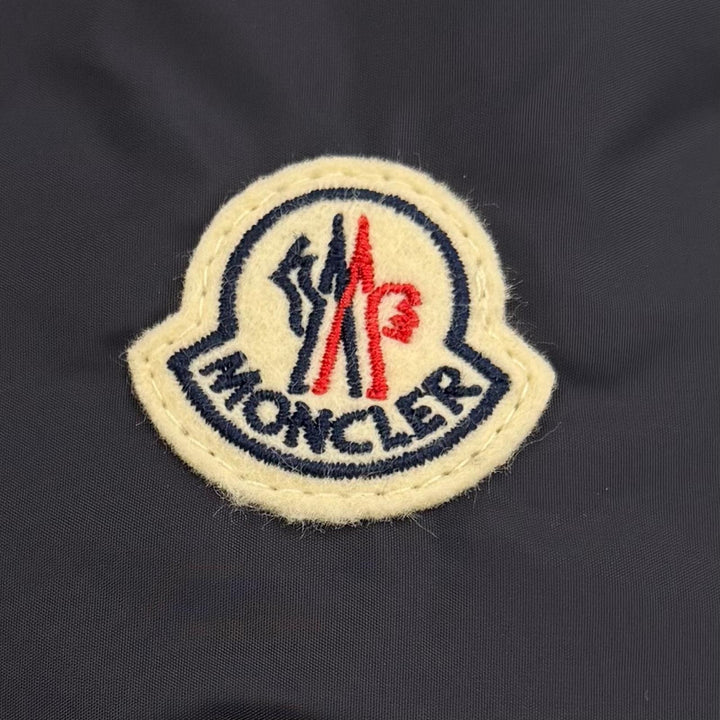 Great MONCLER Down jacket ANDRES Navy wool mens 2