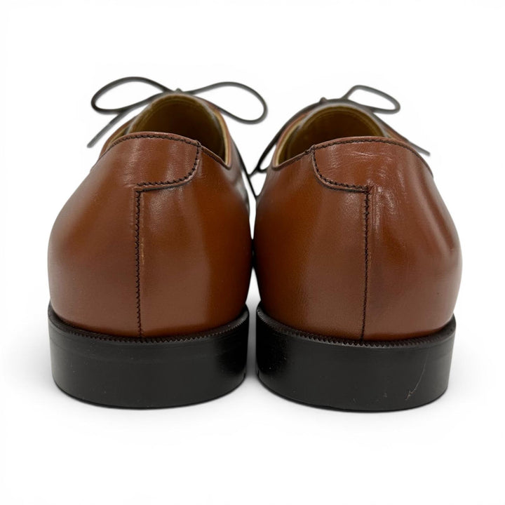 Pristine REGAL Leather shoes Punched cap toe straight tip Brown 25.5cm 2794