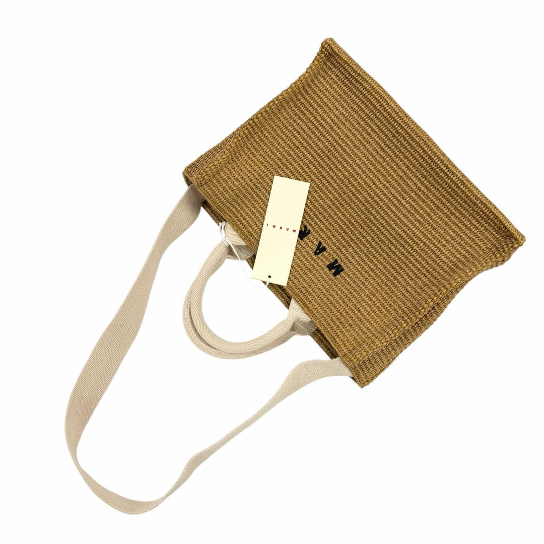 Pristine MARNI Tote Bag Natural Tote Bag Small Women SHMP0077U0