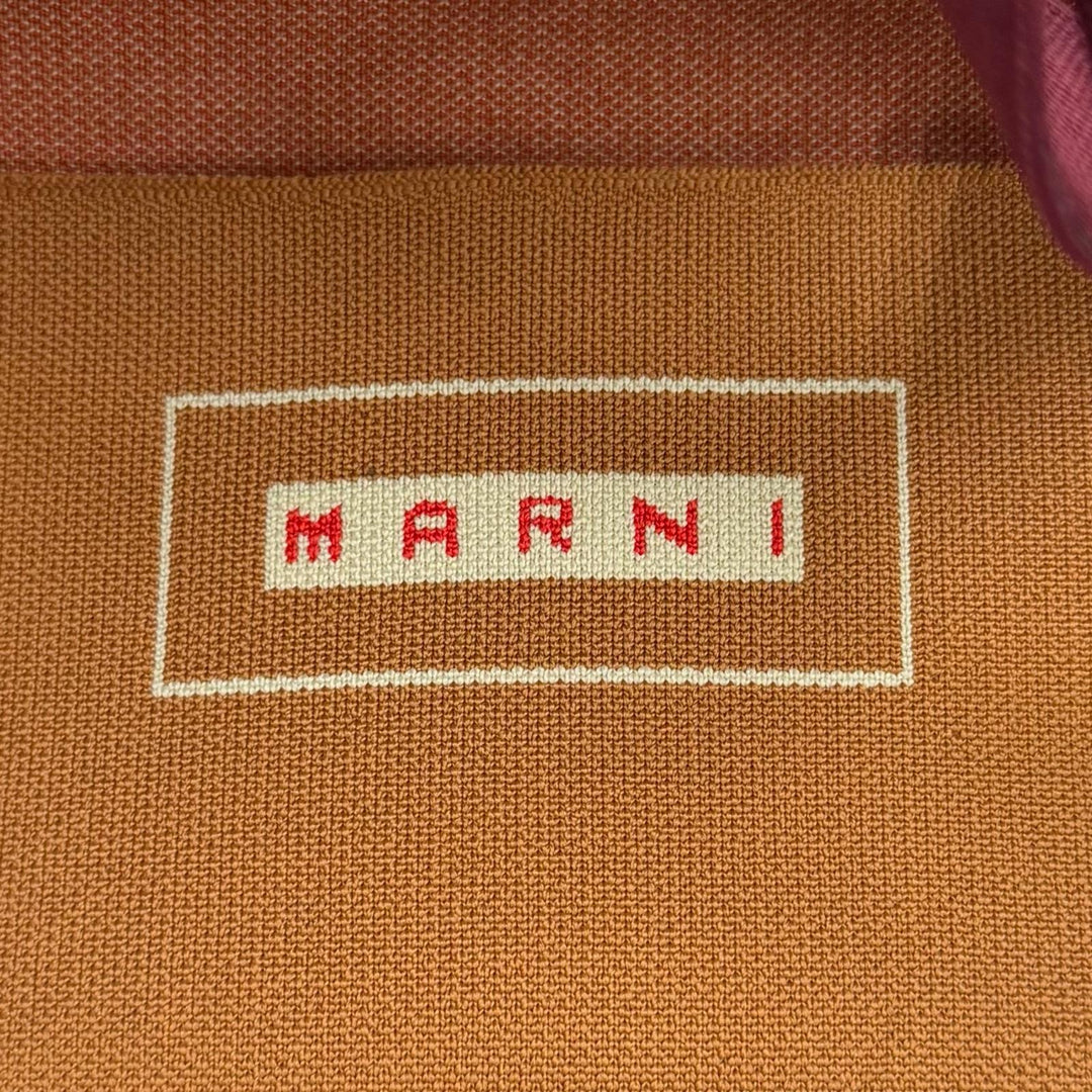 Pristine MARNI Tote Bag Logo Jacquard 2-Way Shoulder Bag polyester SHMP0083A0