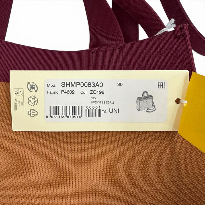 Pristine MARNI Tote Bag Logo Jacquard 2-Way Shoulder Bag polyester SHMP0083A0