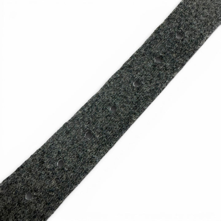 Excellent HERMES belt Cape Cod 32 Woolly Pin buckle gray mens