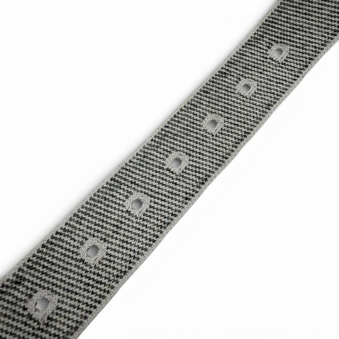 Excellent HERMES belt Cape Cod 32 Woolly Pin buckle gray mens