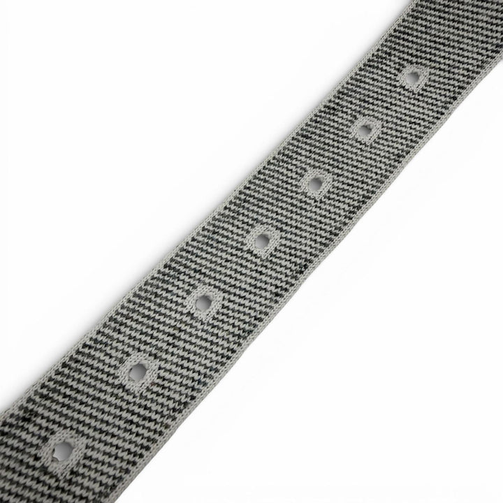 Excellent HERMES belt Cape Cod 32 Woolly Pin buckle gray mens