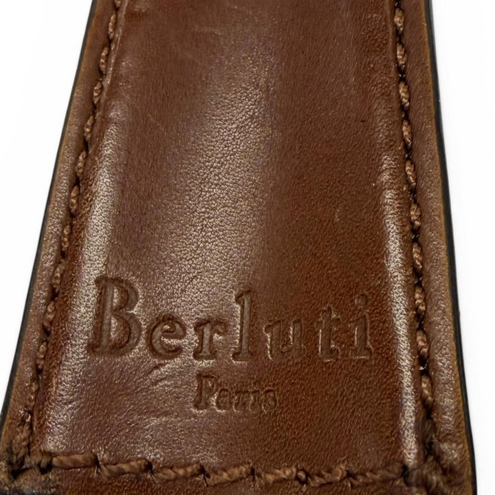 Great Berluti Other accessories Logo-engraved leather shoehorn leather mens