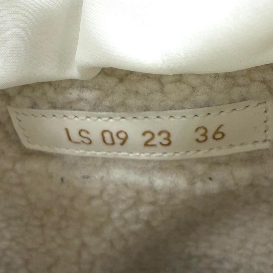 Very Good Christian Dior short boots DIOR FROST off white Mouton 36 KCI992SKK