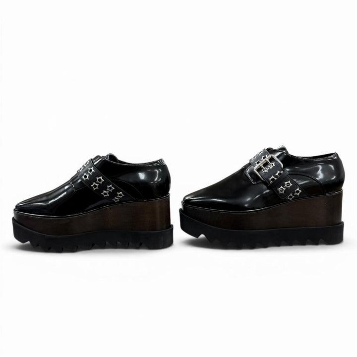 Great Stella McCartney Leather shoes Ellis black Faux leather Women 36 810279