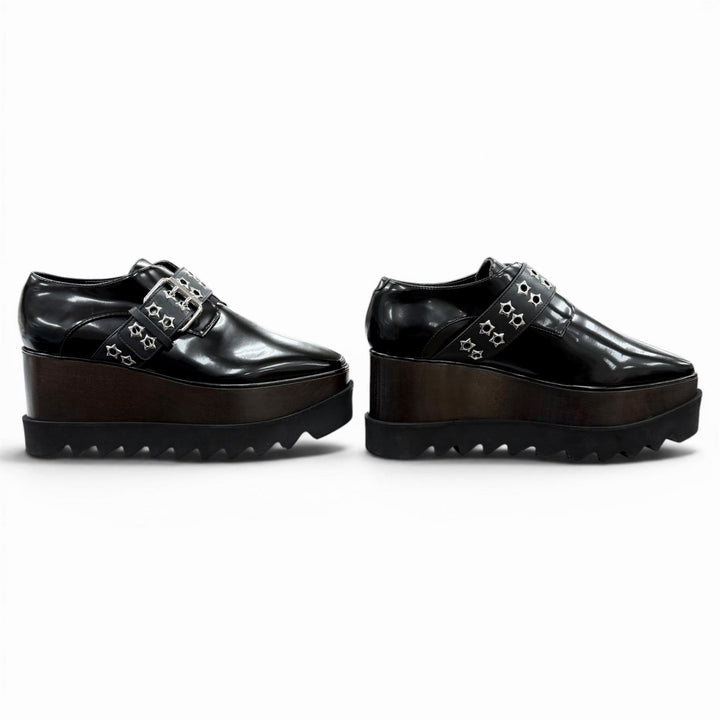 Great Stella McCartney Leather shoes Ellis black Faux leather Women 36 810279