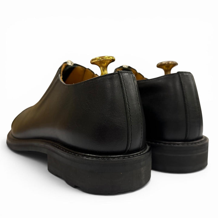 Great Hender Scheme Leather shoes tq-s-ffa black leather mens 6