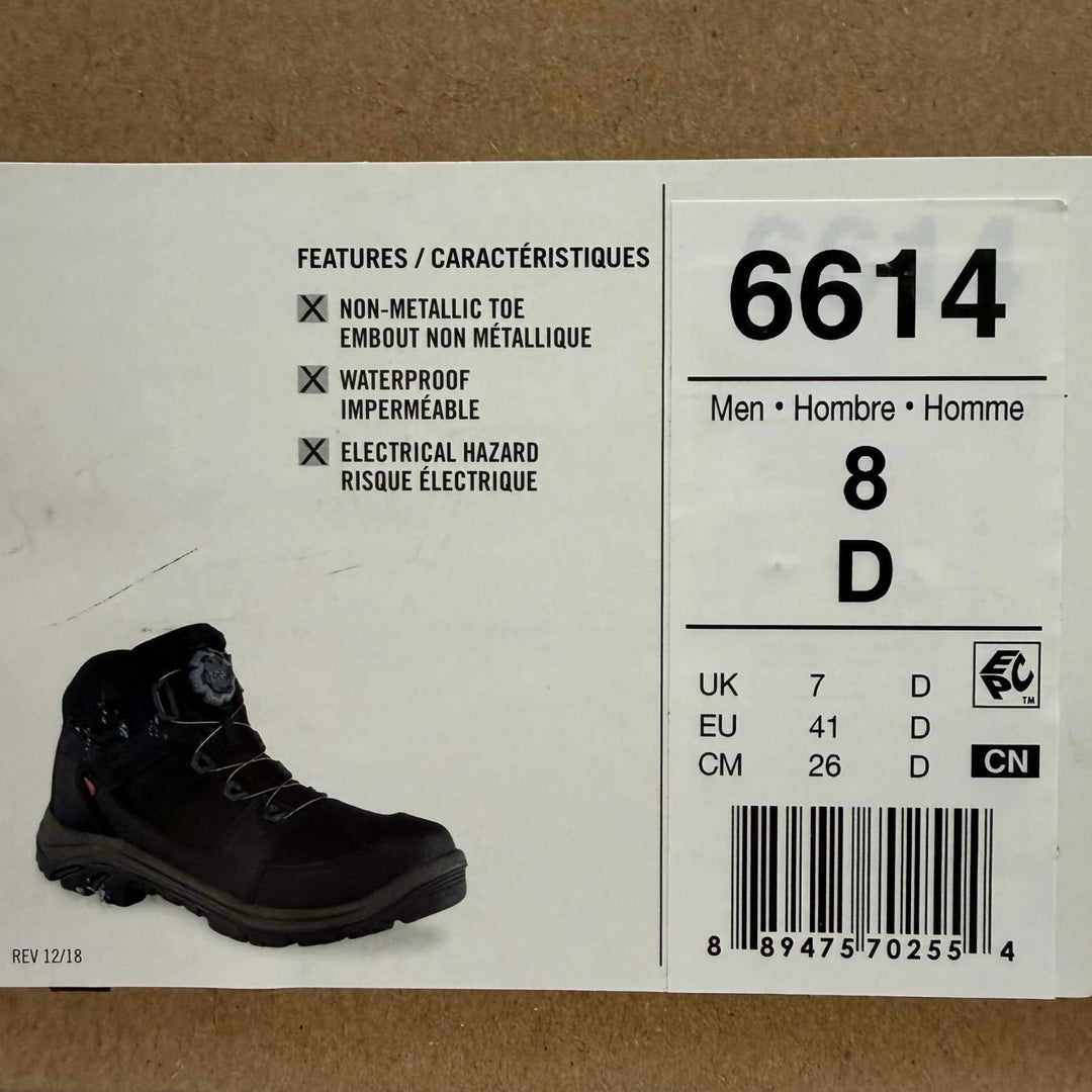 Pristine RED WING boots Tradesman black leather mens 26 6614