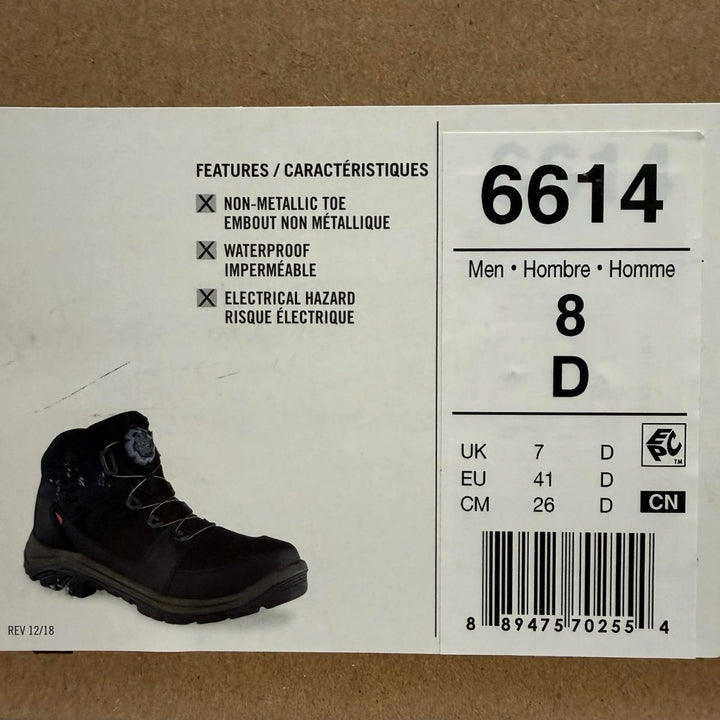 Pristine RED WING boots Tradesman black leather mens 26 6614